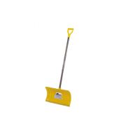 Snow Pusher w/ Hardwood Handle - Yellow 21" Blade