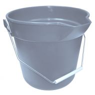 Heavy Duty Pail - Grey 10 QT